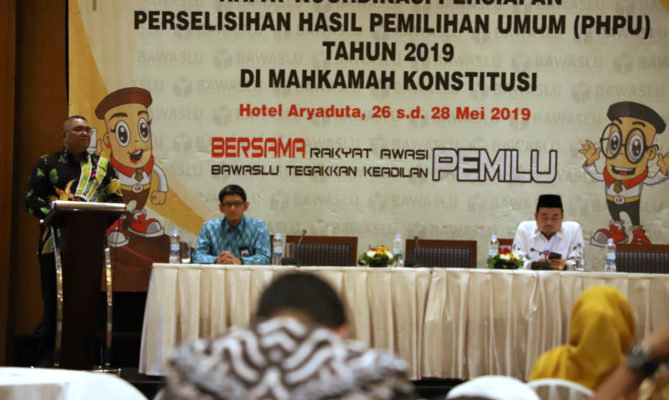 Mantapkan Koordinasi, Bawaslu Siap Hadapi Sidang PHPU di MK