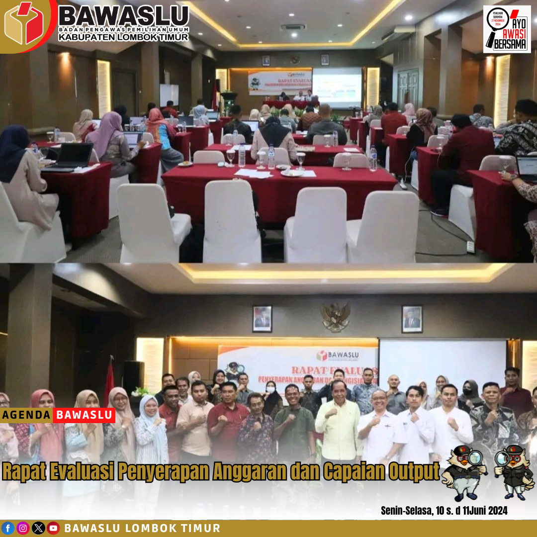 Kasek Bawaslu Lotim Hadir di Kegiatan Sekretariat Bawaslu Provinsi NTB