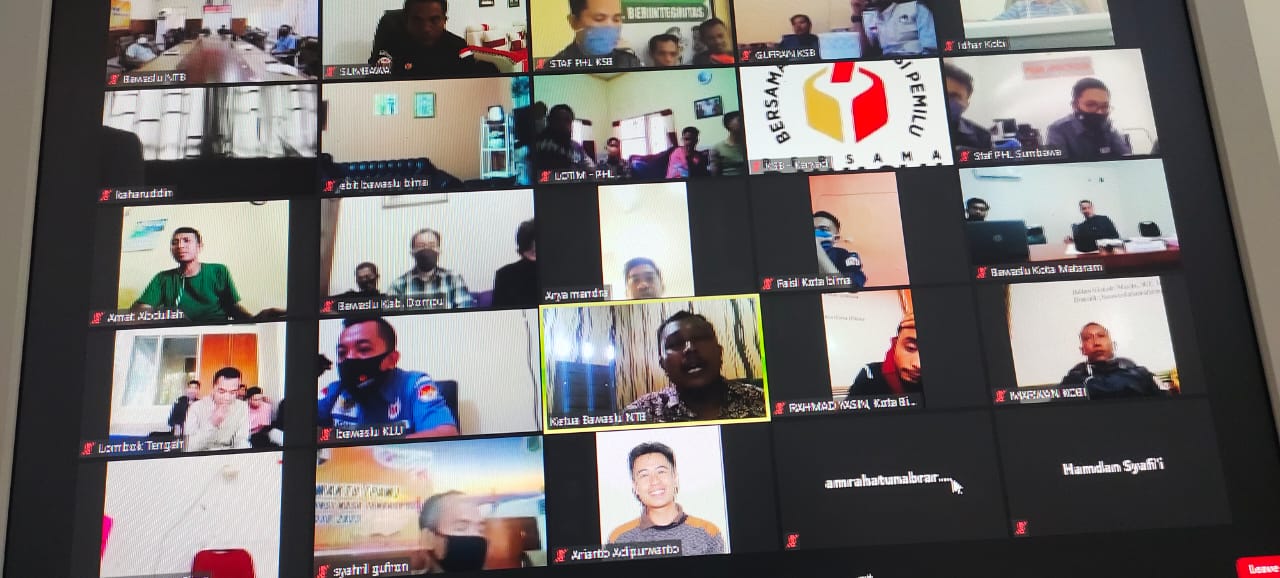 Rapat Data Covid-19 dan Perencanaan Pelaksanaan Diskusi Daring SKPP