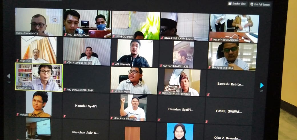 Daring Sosialisasi Riset Evaluasi Pelaksanaan Pilkada Serentak