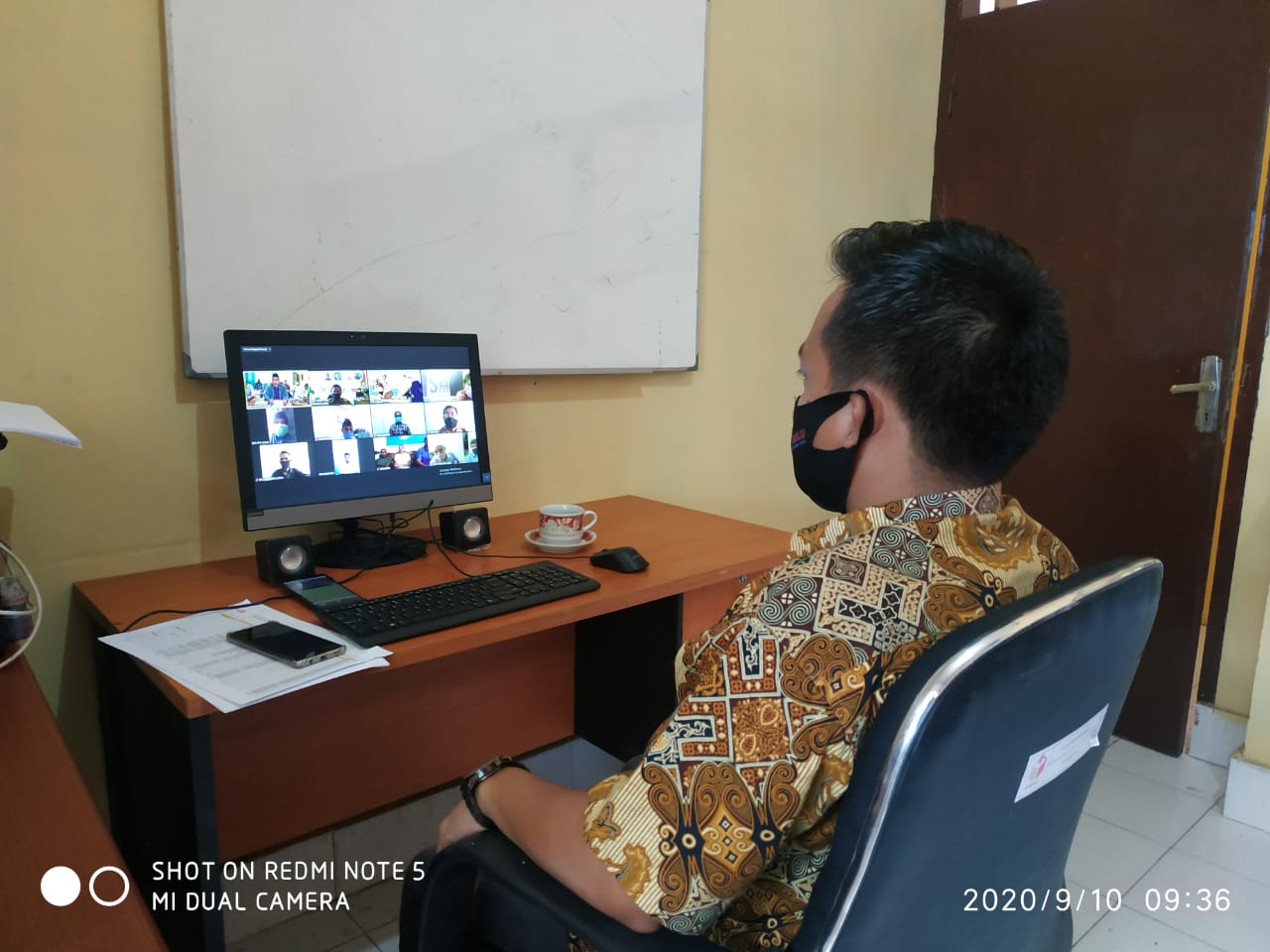 Rapat Pleno Daftar Pemilih Berkelanjutan (DPB) periode bulan Agustus 2020