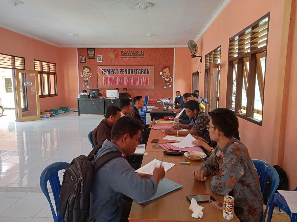 Antusias Para Calon Anggota Panwaslu Kecamatan dihari ke2