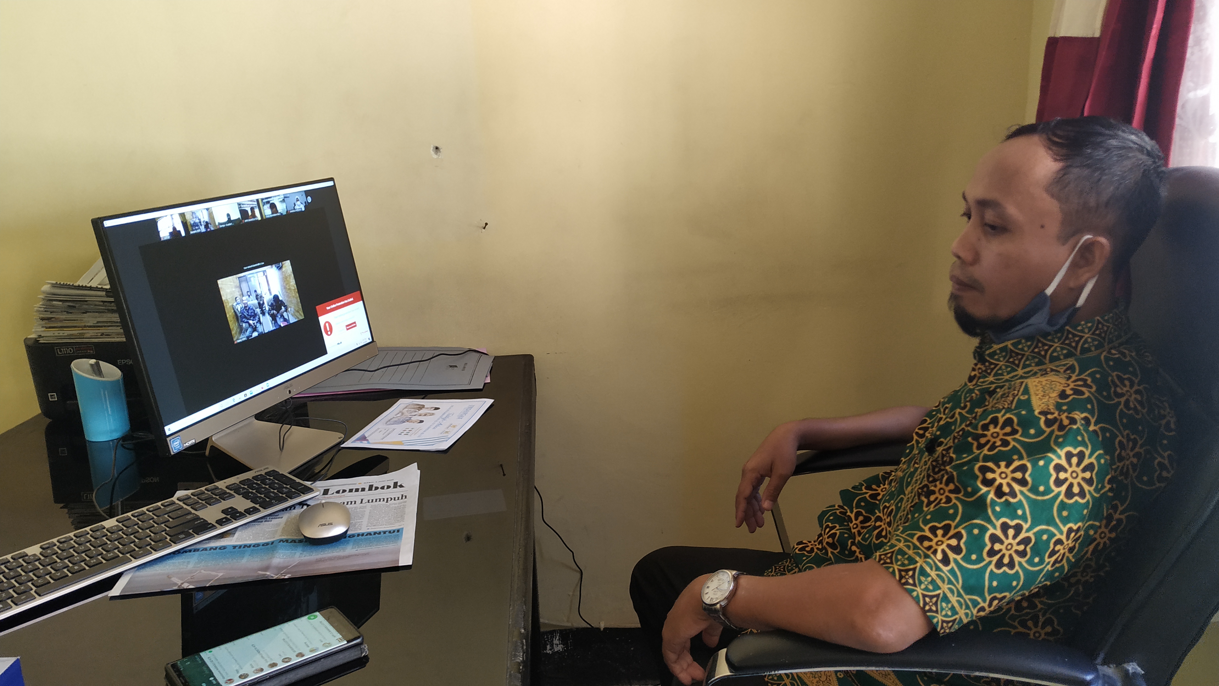 Pembahasan Masukan Substansi Rancangan Perbawaslu Tahapan Pemilu Lanjutan dalam Kondisi COVID - 19