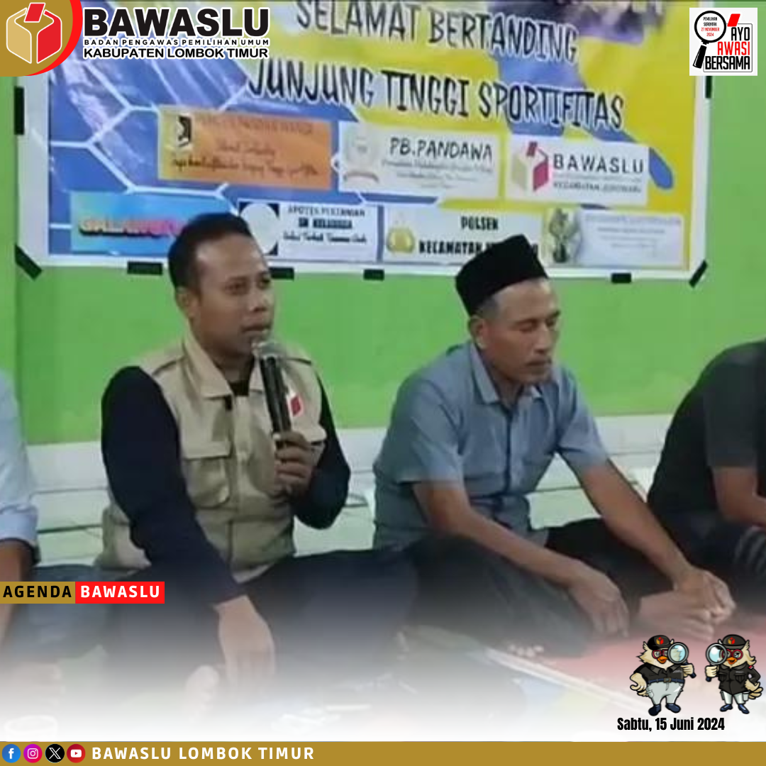 Panwascam Manfaatkan Kegiatan Masyarakat untuk Sosialisasi