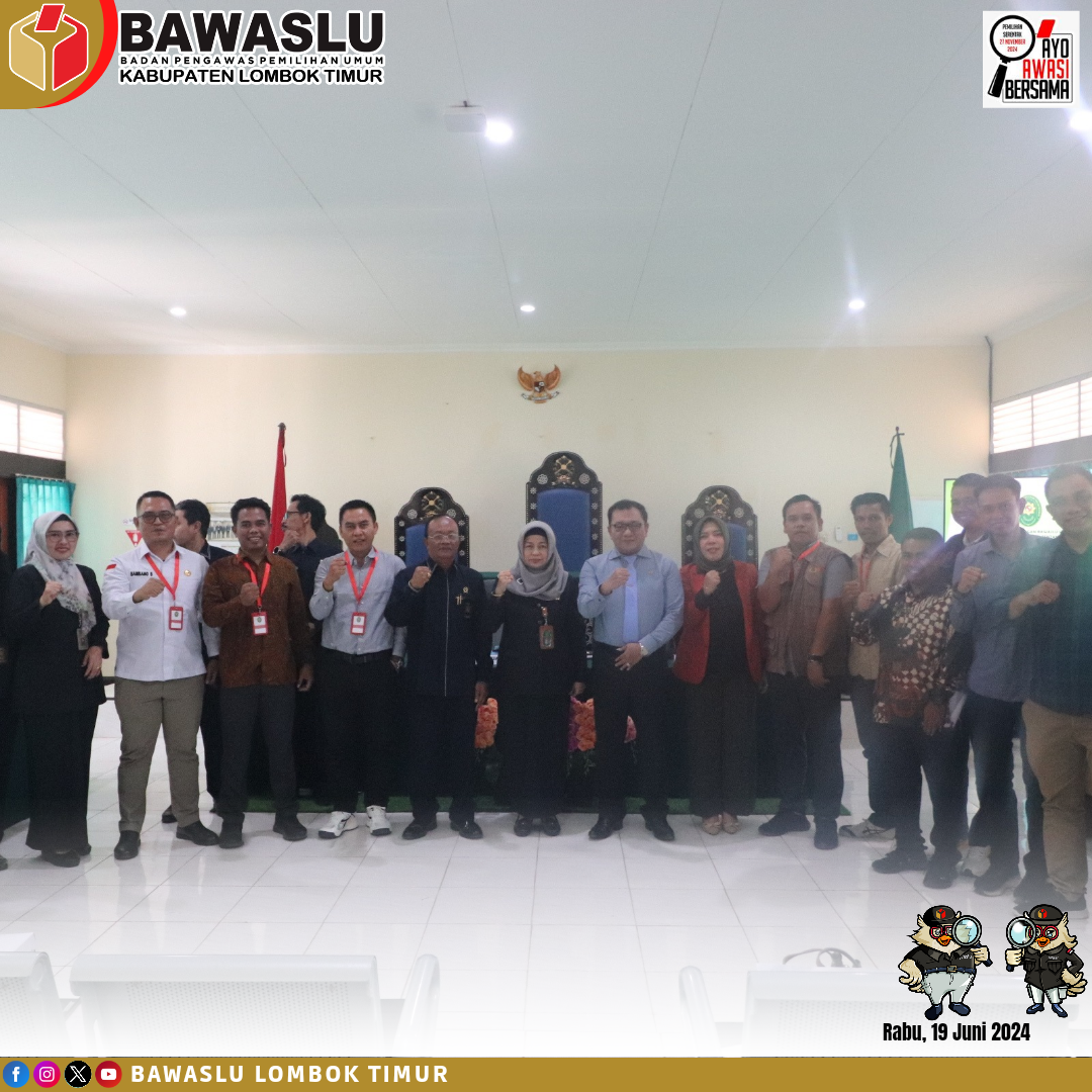 Kordiv Hukum dan Penyelesaian Sengketa ikuti Kordinasi dengan PTTUN Mataram