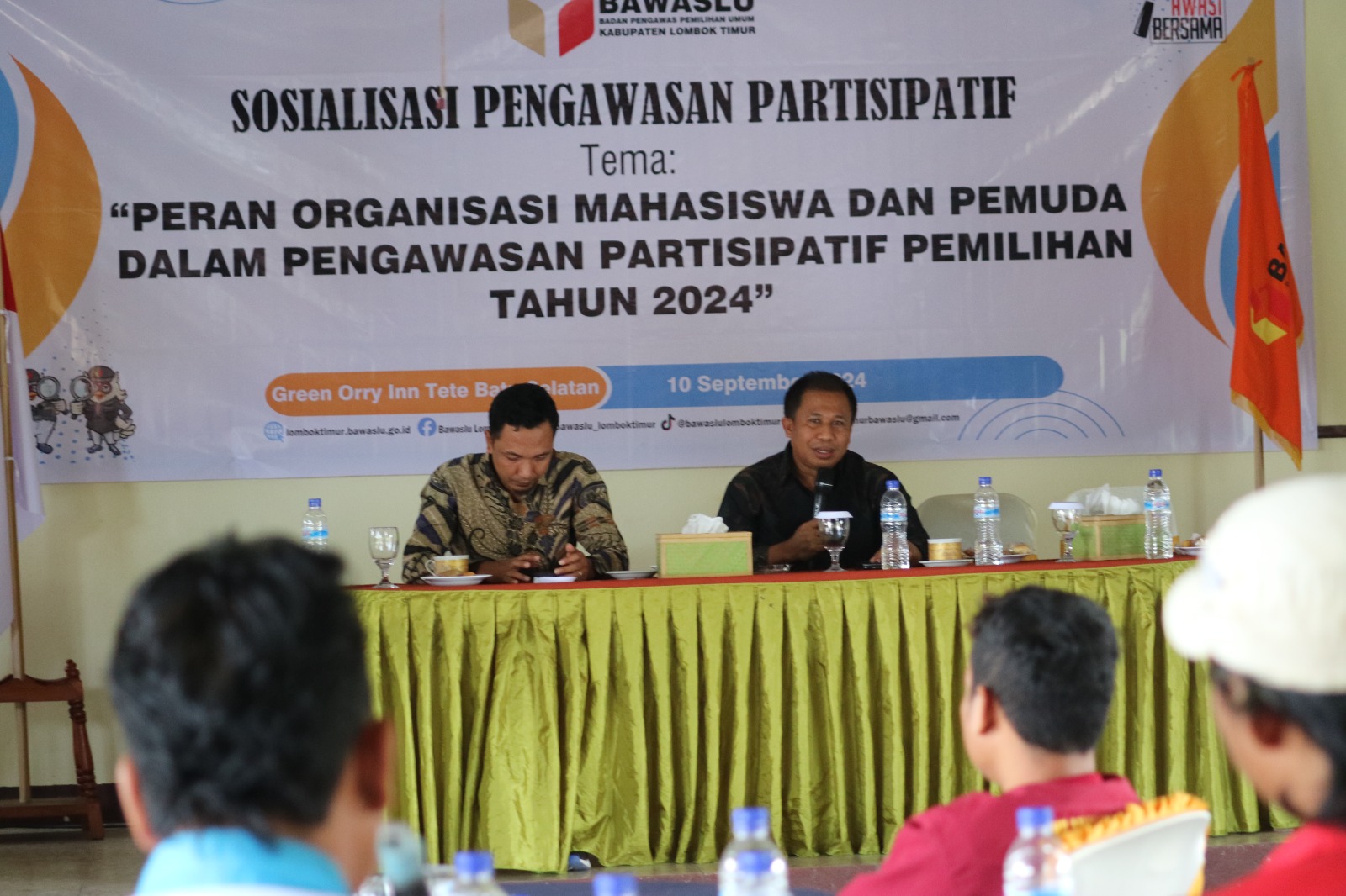 Ketua Bawaslu Lombok Timur OKP Penting Sebagai Penyuara Bawaslu