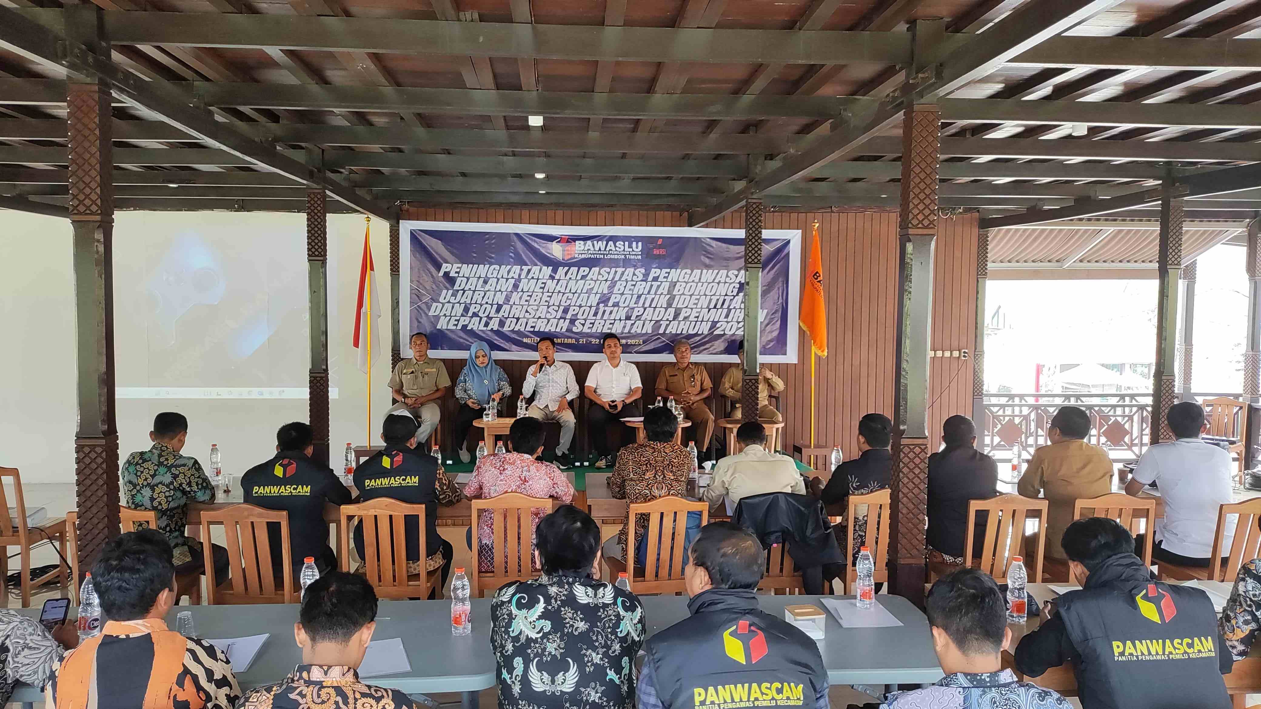 Peningkatan Kapasitas Pengawasan dalam Menampik Berita Bohong, Ujaran Kebencian, Politik Identitas, dan Polarisasi Politik