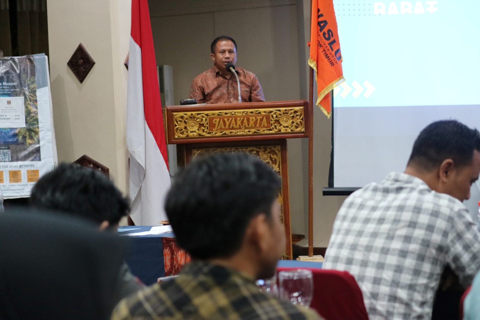 Sambutan Ketua Bawaslu Kabupaten Lombok Timur