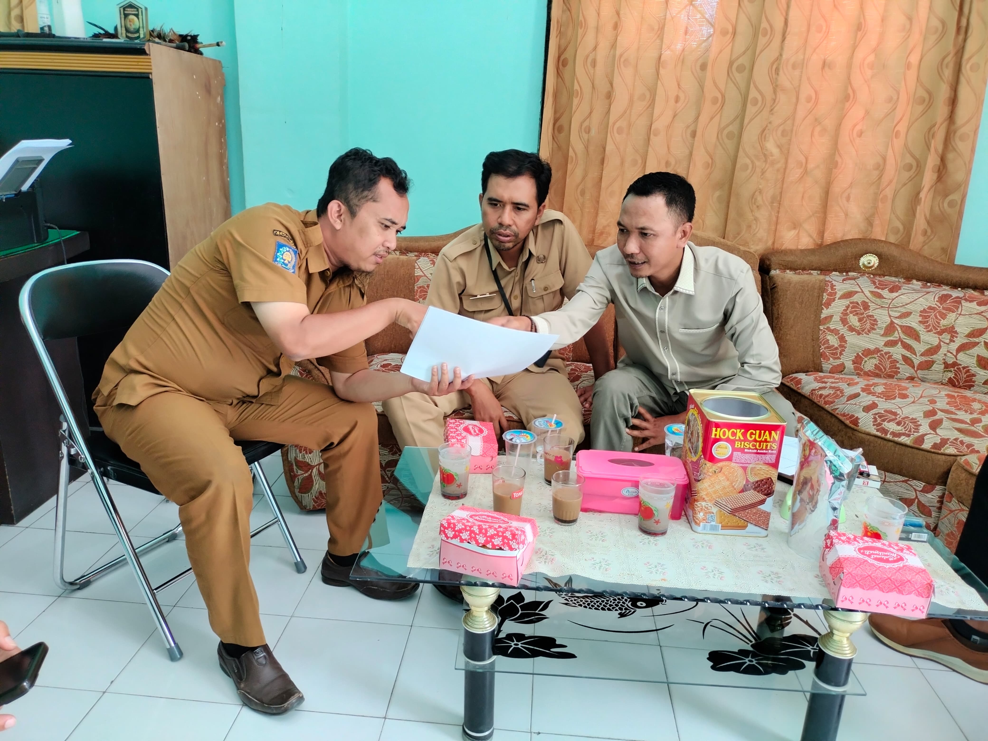 Koordinasi DPB dengan Disdukcapil Lotim