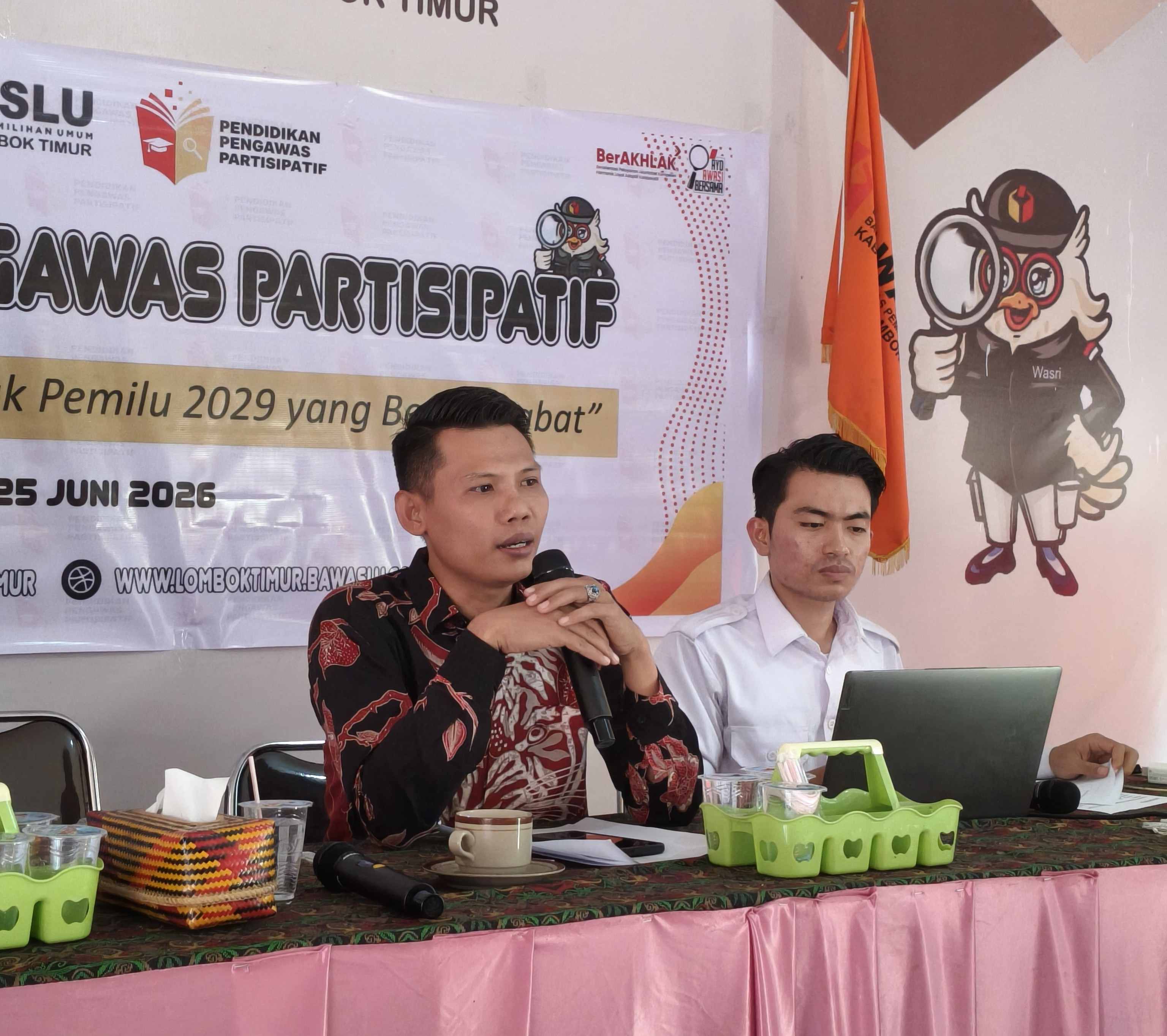 Kordiv SDMO dan Dikltat Bawaslu Lotim