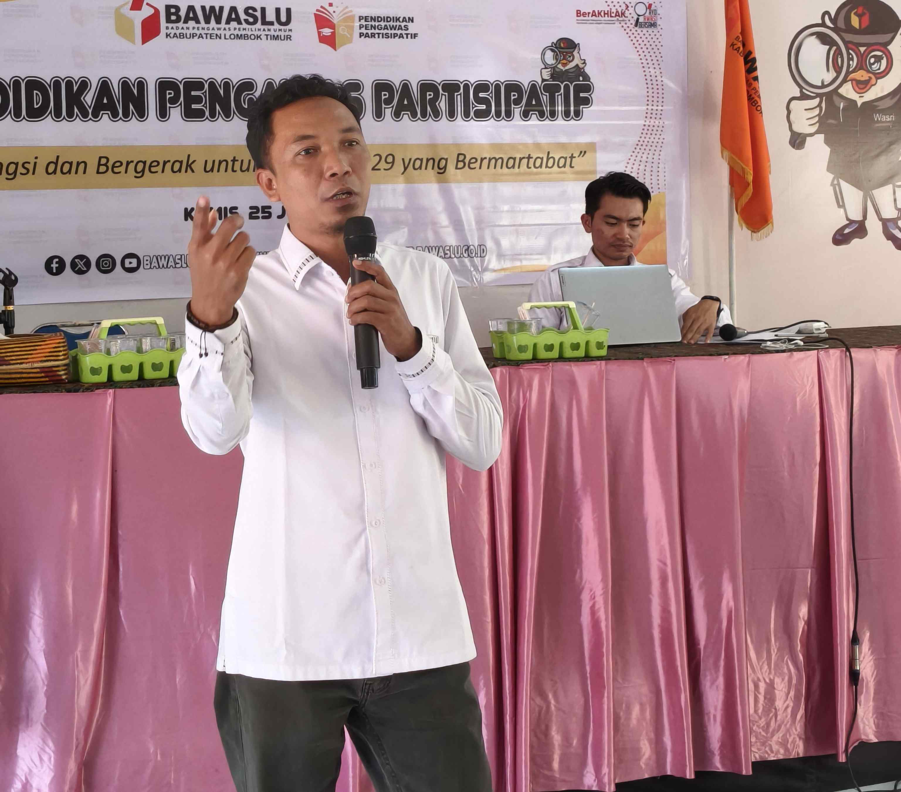 Kodiv P2H Menyampaikan Materi