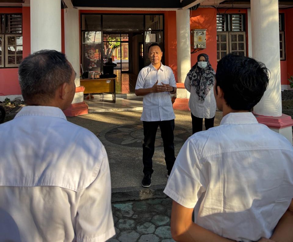 Kasek Nasruddin Pimpin Apel Pagi