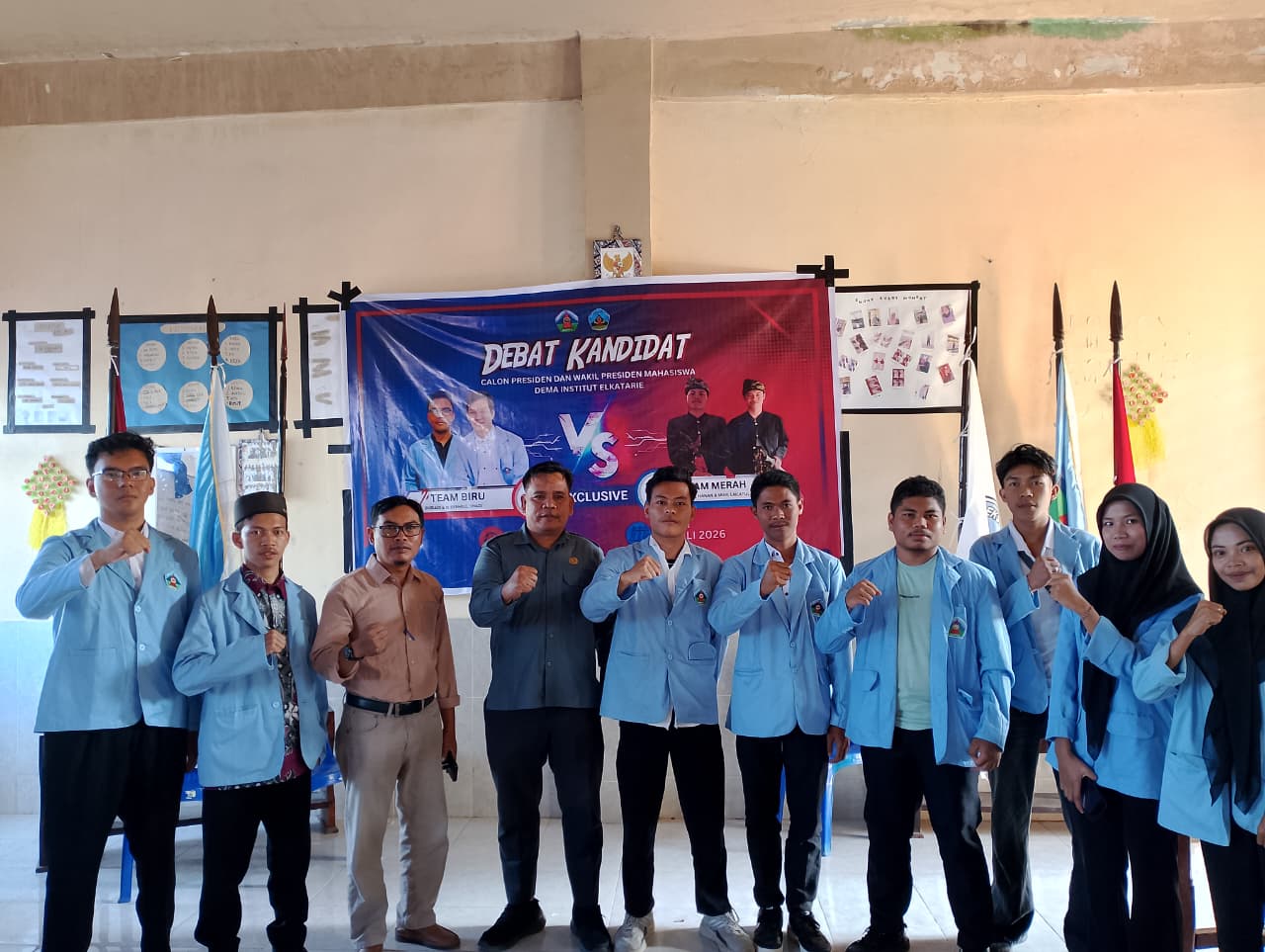 Anggota Bawaslu Lotim, Dosen dan Mahasiswa Institut Elkatarie