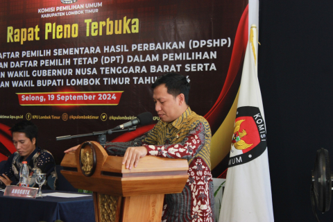 Ketua KPU Lombok Timur