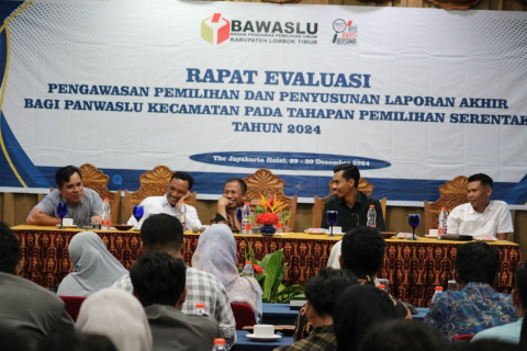 Pimpinan Bawaslu Lombok Timur