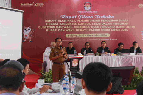 Sambutan Penjabat Bupati Lombok Timur