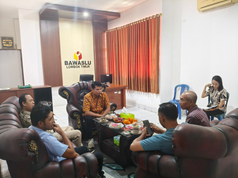 Rakor bersama Jurnalis Lotim