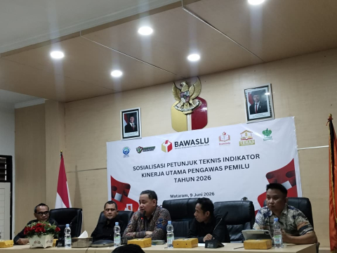 Pimpinan Bawaslu RI dan Bawaslu NTB