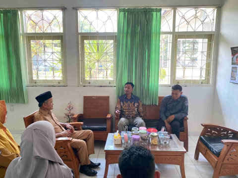 Kegiatan Koordinasi dengan Cabang Dinas Dikpora Wilayah II NTB