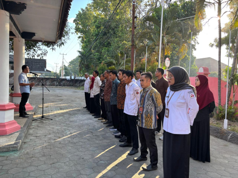 peserta apel pagi 9 Juli 2026