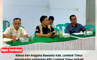 Menghadiri Undangan KPU terkait DPSHP