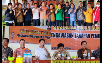 Bawaslu Menyelenggarakan Kegiatan Sosialisasi dan Konsolidasi