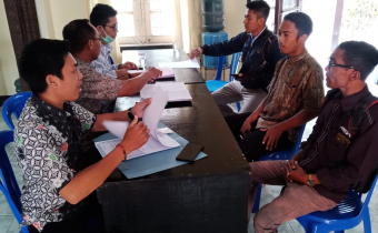 Hari ke 2 pendaftaran peserta sekolah kader pengawasan partisipatif