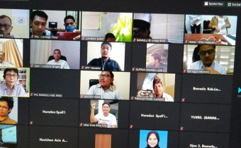 Daring Sosialisasi Riset Evaluasi Pelaksanaan Pilkada Serentak