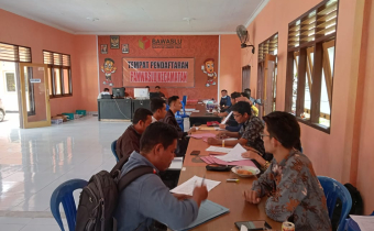 Antusias Para Calon Anggota Panwaslu Kecamatan dihari ke2