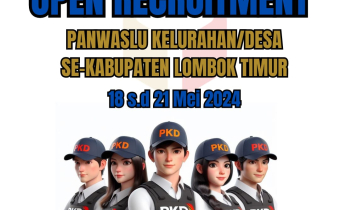 Bawaslu Buka Rekrutmen PKD