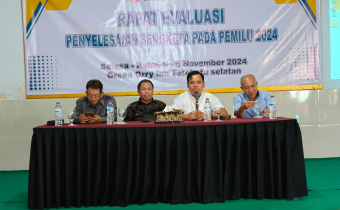 Rapat Evaluasi Penyelesaian Sengketa 