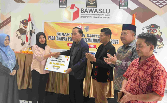 Penyerahan Santunan Kematian BPJS Ketenaga Kerjaan