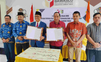 Serah Terima Gedung dan Bangunan Bawaslu Lotim