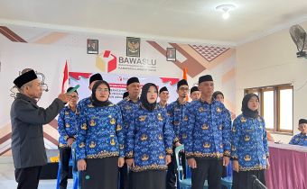 Pelantikan P3K Bawaslu Seluruh Indonesia 
