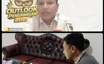 Bawaslu Lotim Ikuti Konsolidasi Via Zoom Meeting