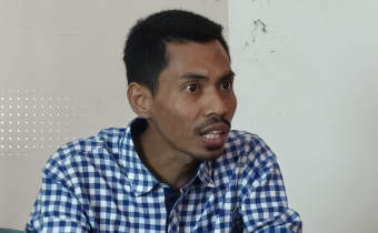 Jumaidi dalam diskusi