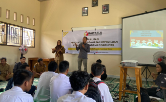Fasilitasi Penguatan Pemahaman Kepemiluan Kepada Disabilitas