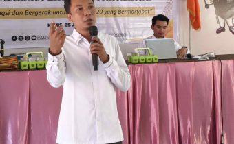 Kodiv P2H Menyampaikan Materi