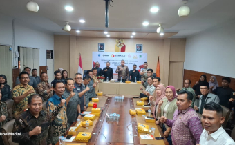 Pimpinan Bawaslu RI, Jajaran Pimpinan dan Kasek Bawaslu NTB serta Bawaslu Kab/Kota