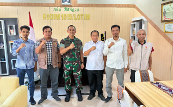Konsoldem dengan Kodim 1615