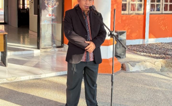 Amanat Ketua Bawaslu Lotim Apel HUT ke 81 RI